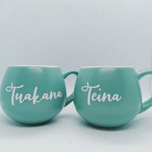 Load image into Gallery viewer, He kapu tuakana/teina | Tuakana/teina mini mugs, set of 2
